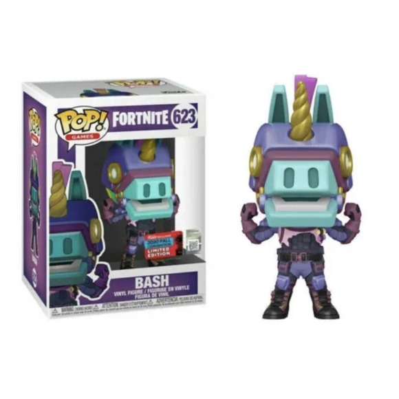 NIB Funko POP! Fortnite 623 Bash 2020 Fall Convention Limited Edition +PROTECTOR - Picture 2 of 8